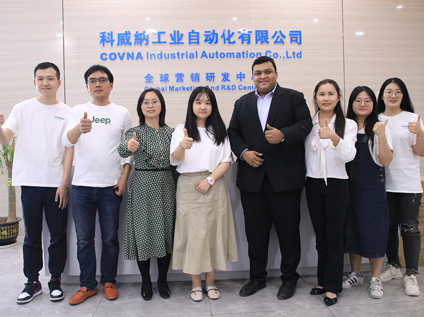  After the epidemic, Corvina Group welcomed the first foreign customer to visit the factory